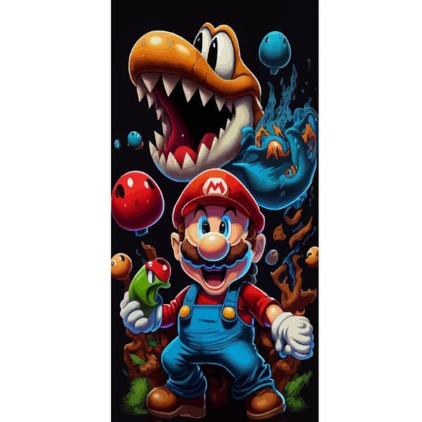 Yhteensopiva Lompakkokotelo Apple iPhone 13 Pro Super Mario