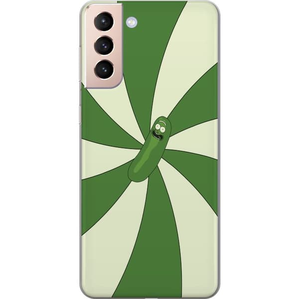 Kompatibelt Mobildeksel til Samsung Galaxy S21 Pickle Rick