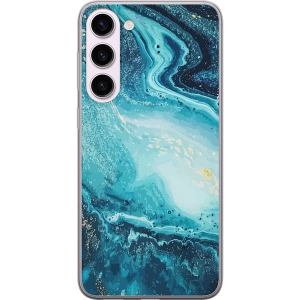Kompatibelt Mobilskal till Samsung Galaxy S23+ Konstmönster