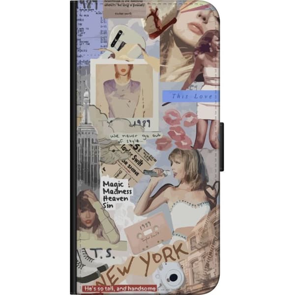 Kompatibelt Plånboksfodral till Samsung Galaxy A20s Taylor Swift