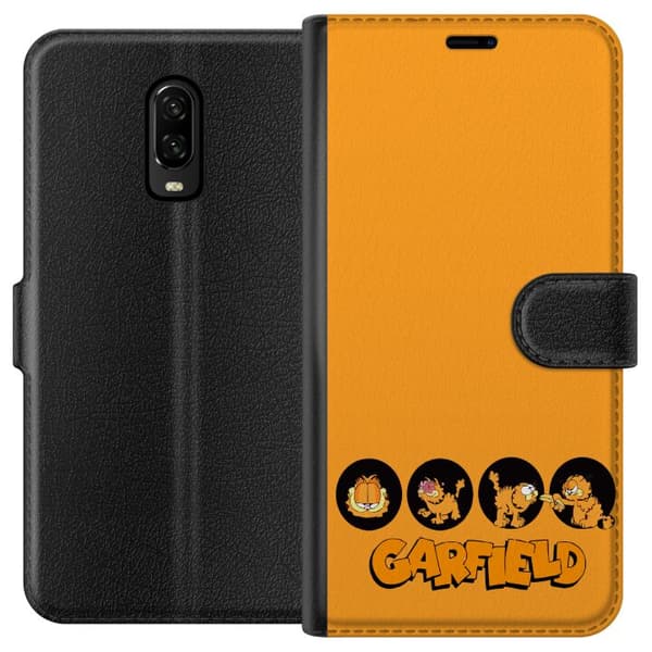 Kompatibelt Lommeboketui til OnePlus 6T Garfield