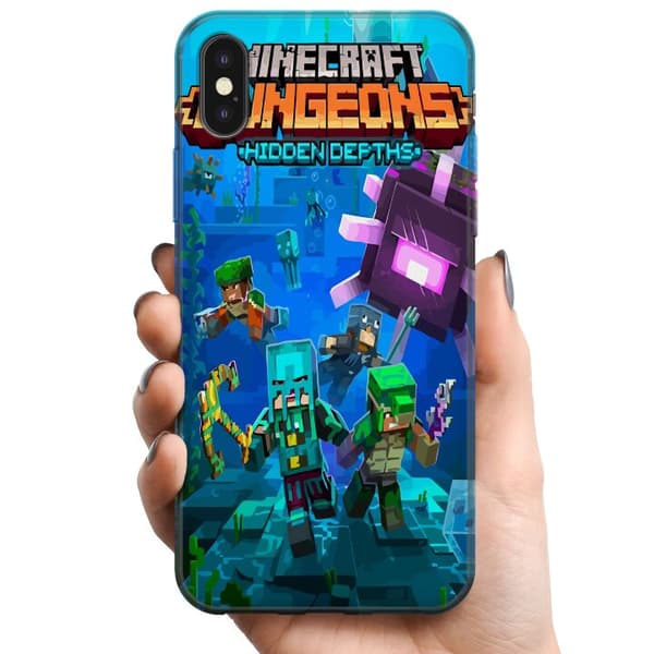 Kompatibelt Mobildeksel til Apple iPhone XS Minecraft