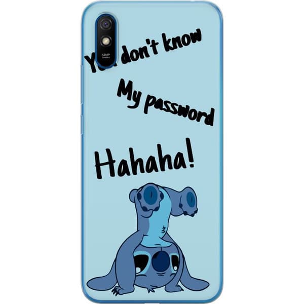 Kompatibelt Mobilskal till Xiaomi Redmi 9A Stitch Text