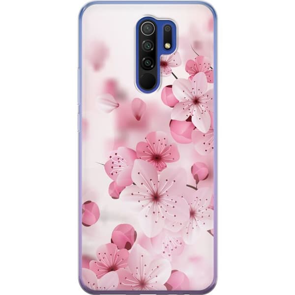 Kompatibelt Mobilskal till Xiaomi Redmi 9 Cherry Blossom