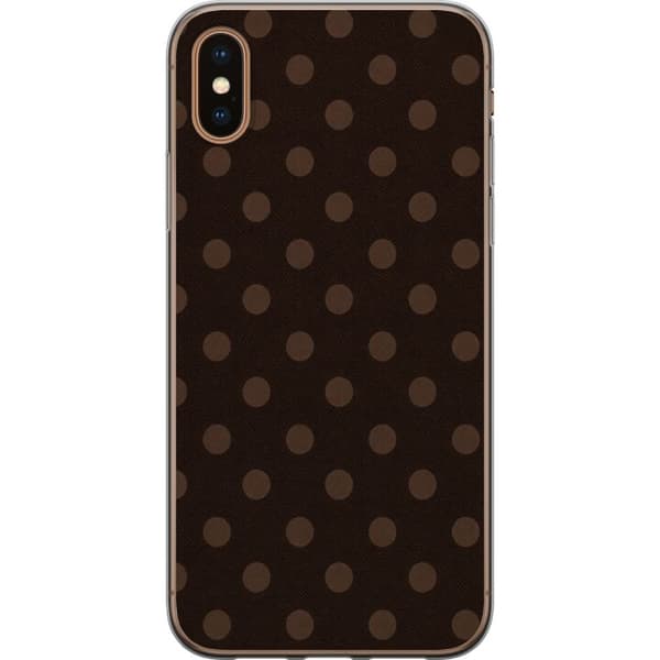 Kompatibel Mobilcover til Apple iPhone X Mokka Pop