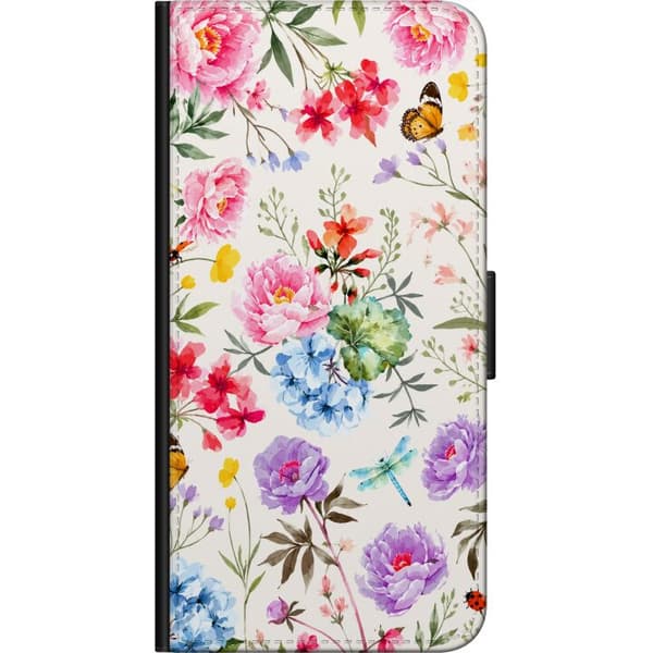 Kompatibelt Plånboksfodral till OnePlus 7T Pro Bloom Society