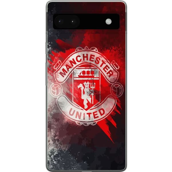 Kompatibelt Mobilskal till Google Pixel 6a Manchester United