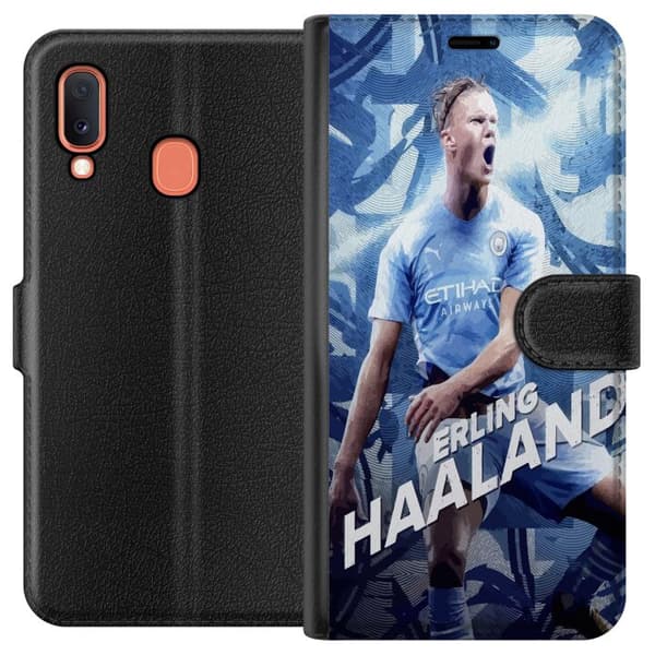 Kompatibelt Plånboksfodral till Samsung Galaxy A20e Erling Haaland