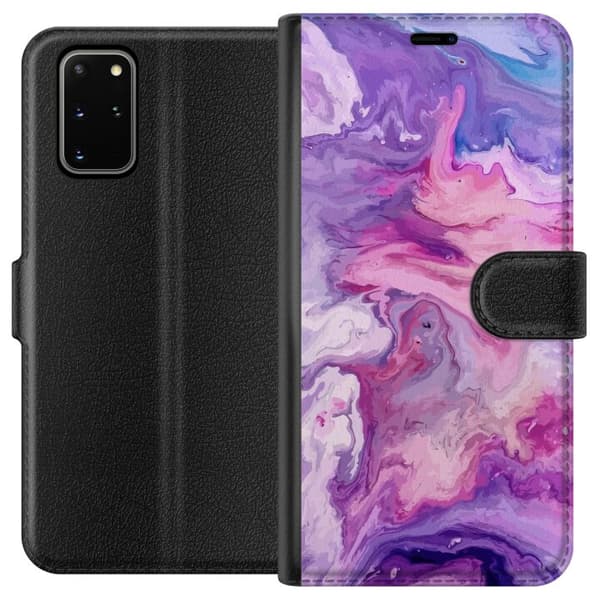Kompatibelt Plånboksfodral till Samsung Galaxy S20+ Marmor