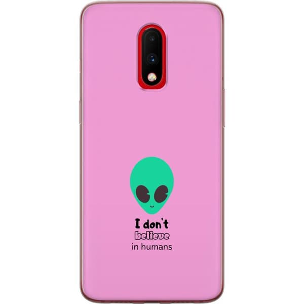 Kompatibelt Mobilskal till OnePlus 7 Jag tror inte på människor