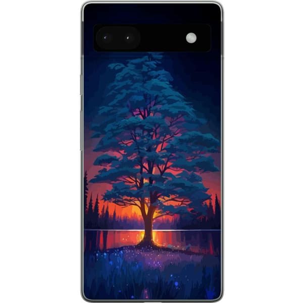 Kompatibelt Mobilskal till Google Pixel 6a Solnedgång