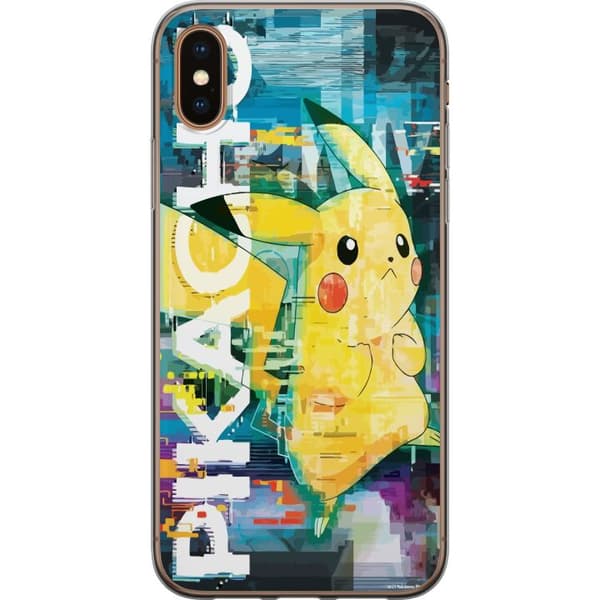 Yhteensopiva Puhelinkuori Apple iPhone XS Pikachu