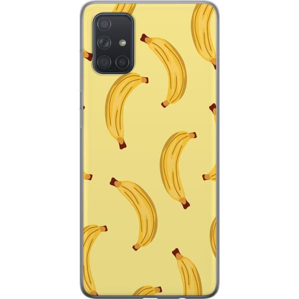 Kompatibelt Mobildeksel til Samsung Galaxy A71 Banan