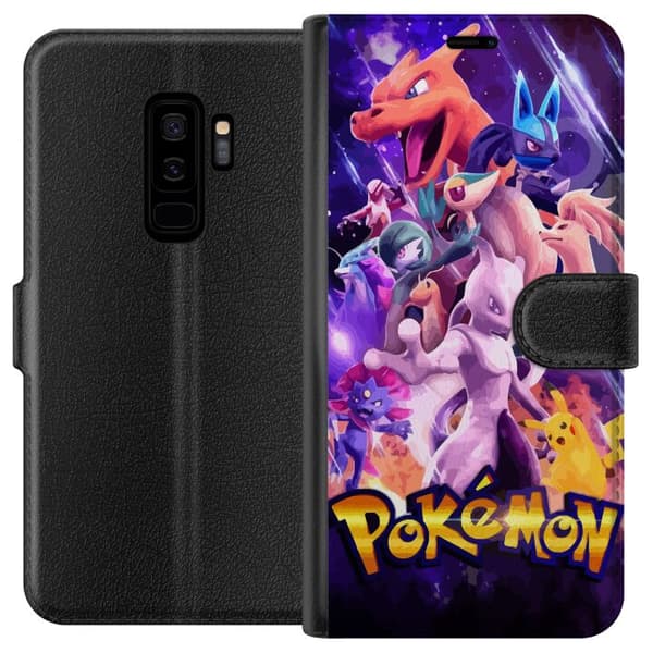 Kompatibelt Plånboksfodral till Samsung Galaxy S9+ Pokémon