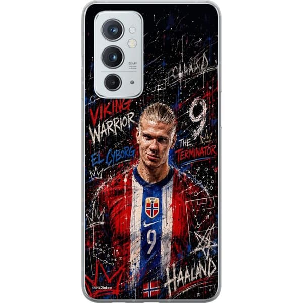 Kompatibelt Mobildeksel til OnePlus 9RT 5G Erling Haaland graffiti