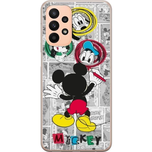 Kompatibel Mobilcover til Samsung Galaxy A23 Mickey Mouse
