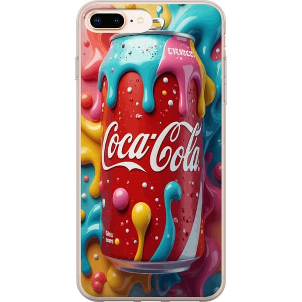 Kompatibel Mobilcover til Apple iPhone 8 Plus Farvestænkdåse