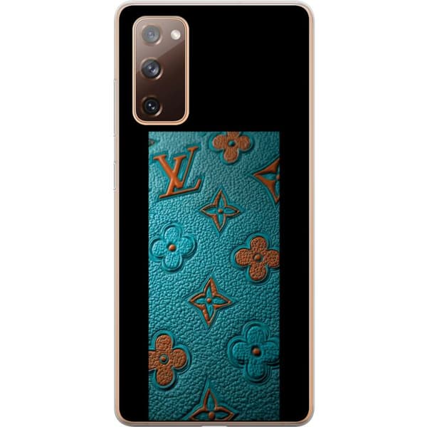 Kompatibelt Mobildeksel til Samsung Galaxy S20 FE Elegant monogramdesign med preg av lærfølelse