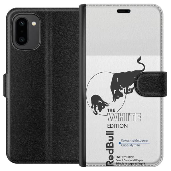 Kompatibel Tegnebogsetui til OnePlus 15R Moderne design til Red Bull White Edition