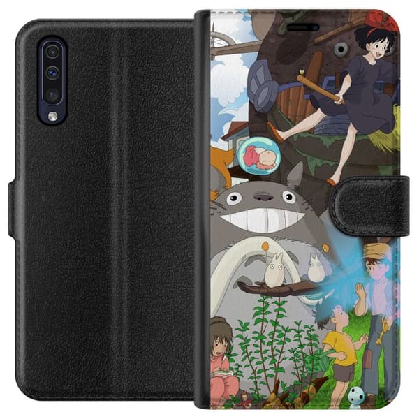 Kompatibel Tegnebogsetui til Samsung Galaxy A50 Studio Ghibli