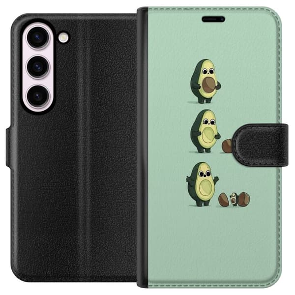 Kompatibel Tegnebogsetui til Samsung Galaxy S23 Avocado