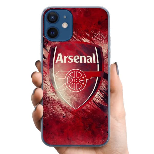Kompatibelt Mobildeksel til Apple iPhone 12 mini Arsenal Fotball