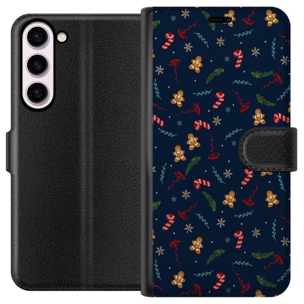 Yhteensopiva Lompakkokotelo Samsung Galaxy S23+ Hyvää joulua