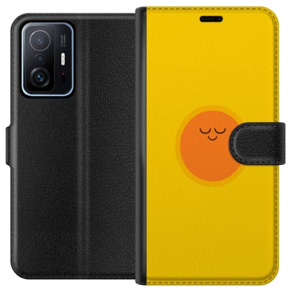 Kompatibelt Lommeboketui til Xiaomi 11T Sovande solfigur