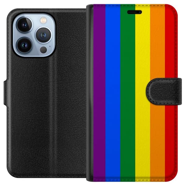 Yhteensopiva Lompakkokotelo Apple iPhone 13 Pro Pride Flagga