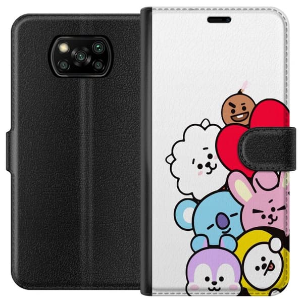 Kompatibelt Plånboksfodral till Xiaomi Poco X3 NFC BT21
