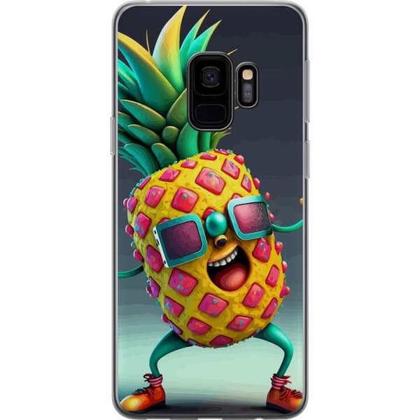 Kompatibelt Mobilskal till Samsung Galaxy S9 Ananas