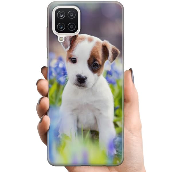 Kompatibelt Mobildeksel til Samsung Galaxy A12 Hund
