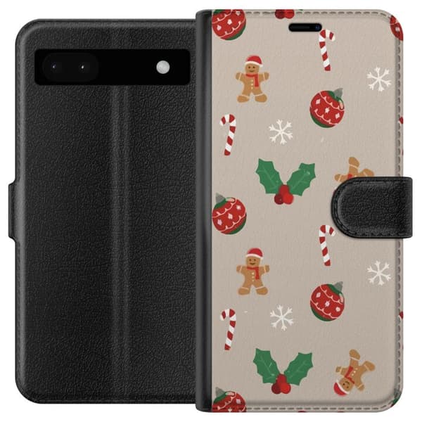Yhteensopiva Lompakkokotelo Google Pixel 6a Joulu