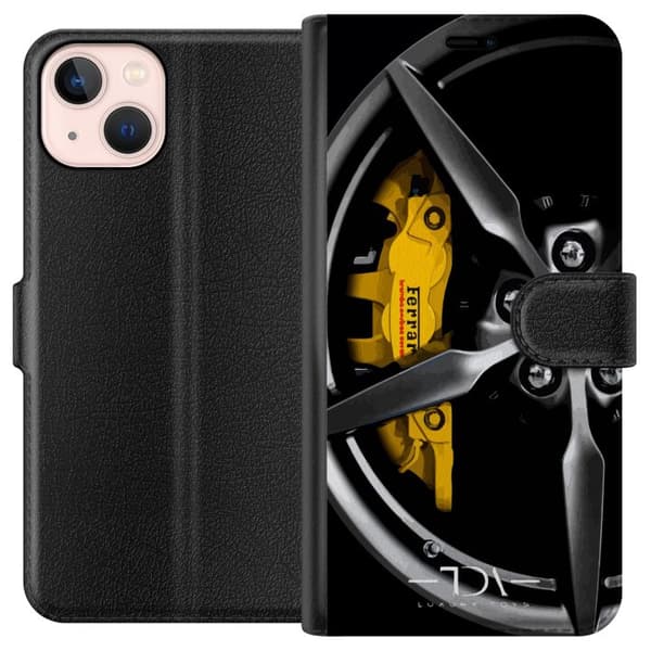 Kompatibelt Plånboksfodral till Apple iPhone 13 mini Ferrari Bil