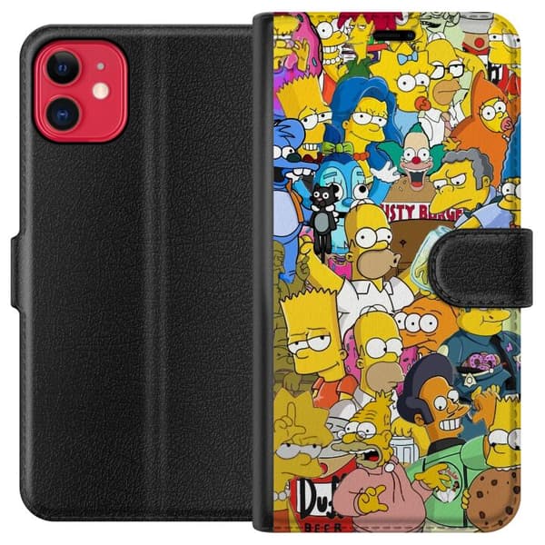 Kompatibelt Plånboksfodral till Apple iPhone 11 The Simpsons