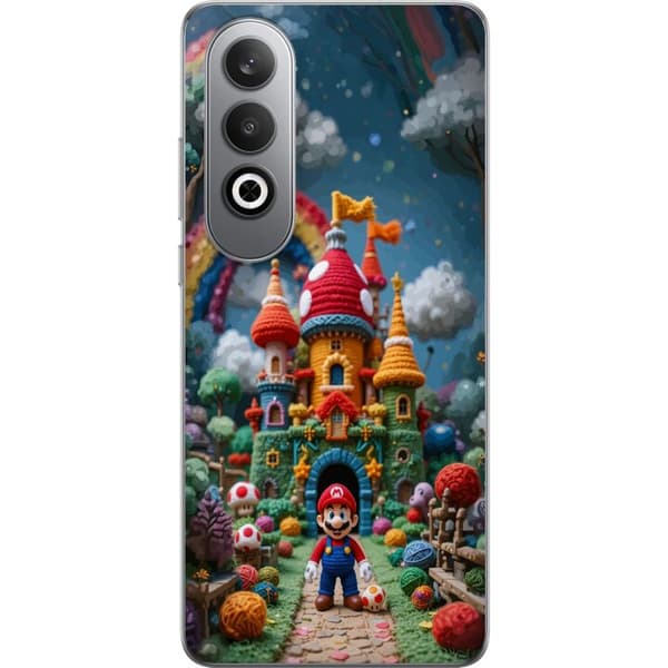 Kompatibelt Mobildeksel til OnePlus Nord CE4 Super Mario-inspirert eventyrtema