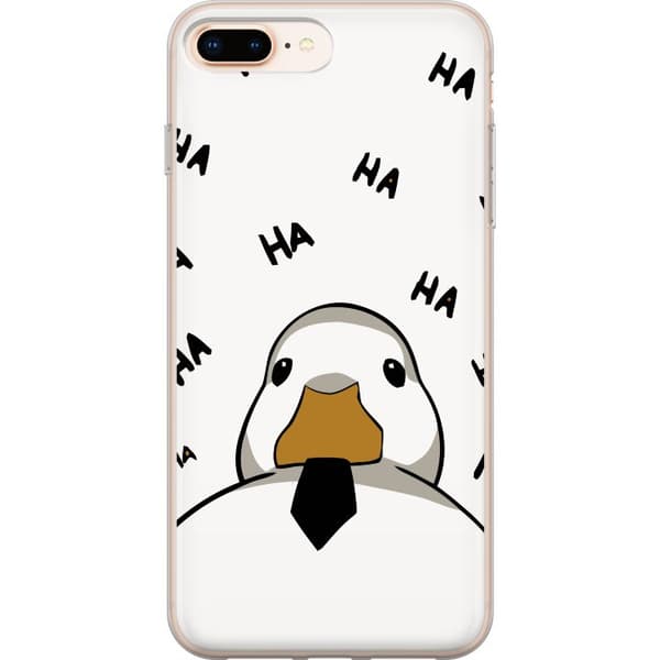 Kompatibelt Mobilskal till Apple iPhone 8 Plus Haha Anka