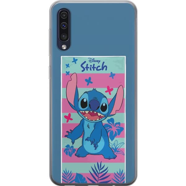 Kompatibelt Mobildeksel til Samsung Galaxy A50 Disney Stitch