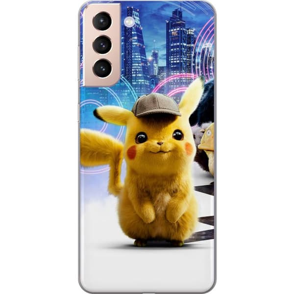 Kompatibelt Mobildeksel til Samsung Galaxy S21 Etterforsker Pikachu