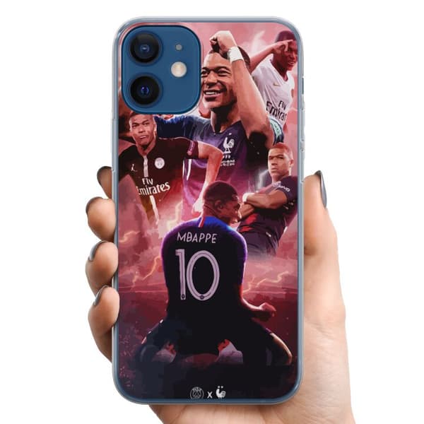 Kompatibelt Mobildeksel til Apple iPhone 12 mini Kylian Mbappé