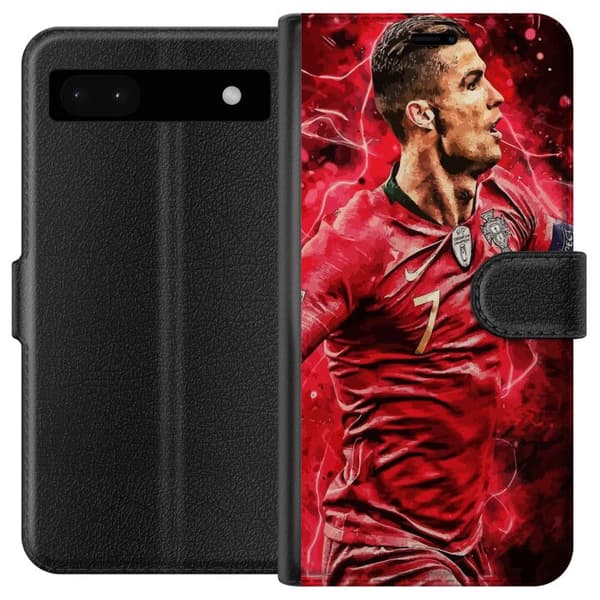 Yhteensopiva Lompakkokotelo Google Pixel 6a Cristiano Ronaldo