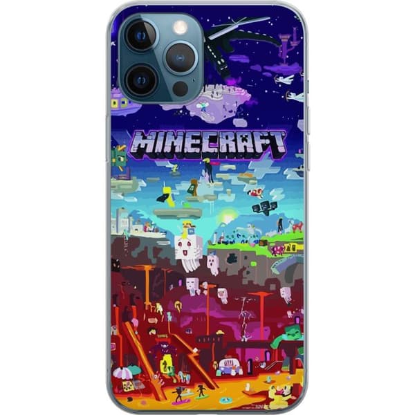 Yhteensopiva Puhelinkuori Apple iPhone 12 Pro Minecraft