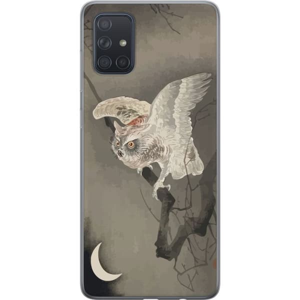 Kompatibelt Mobilskal till Samsung Galaxy A71 Uggla