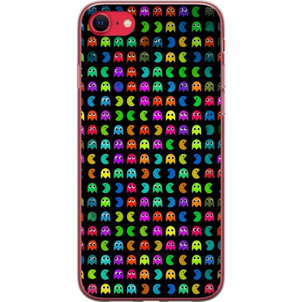 Kompatibelt Mobildeksel til Apple iPhone 7 Retrospill med Pac-Man og klassiske spøkelser