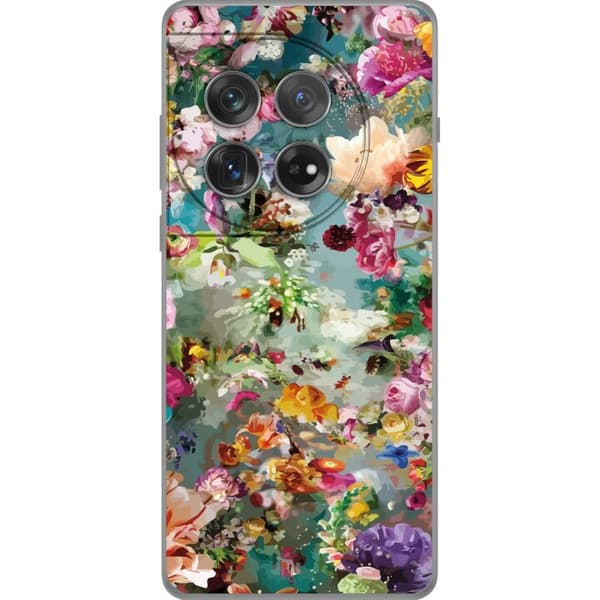 Kompatibelt Mobildeksel til OnePlus 12 Blomster
