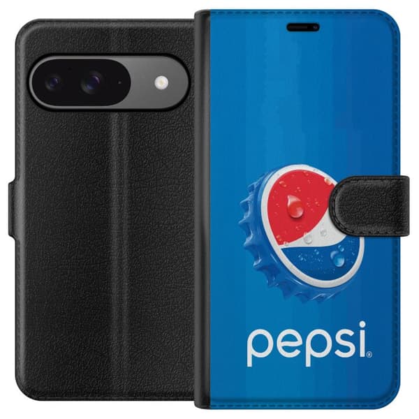Kompatibelt Lommeboketui til Google Pixel 9 Moderne drikke-inspirert design