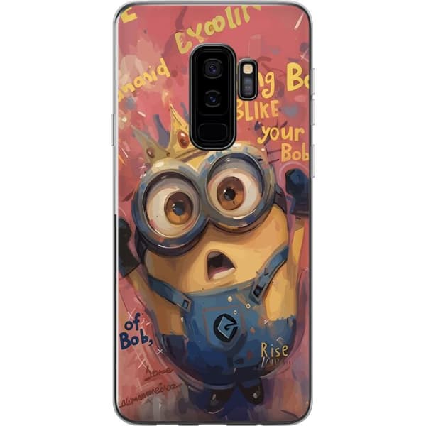 Kompatibelt Mobildeksel til Samsung Galaxy S9+ Minion Med Krona