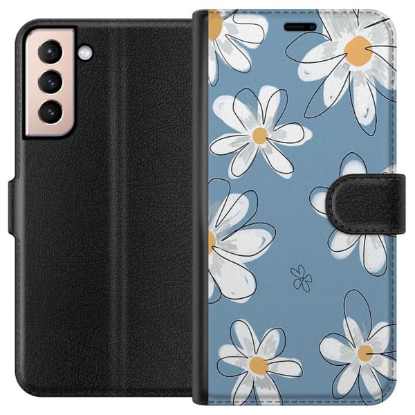 Kompatibelt Lommeboketui til Samsung Galaxy S21 Prestekrage