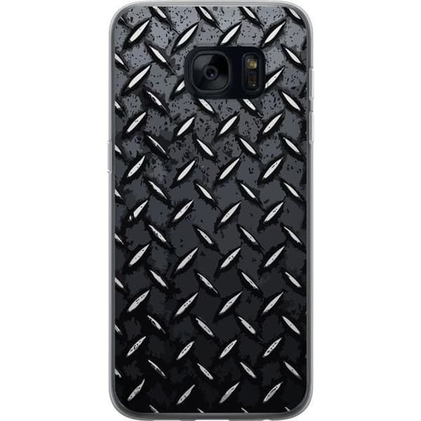 Kompatibelt Mobildeksel til Samsung Galaxy S7 Metallisk mønster