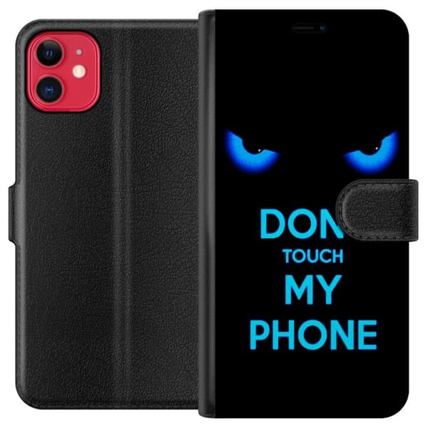 Kompatibelt Plånboksfodral till Apple iPhone 11 Rör Ej